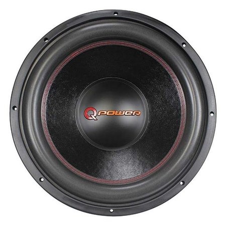 Q POWER Qpower QPF15DSUPER 15 in. 4000 watt Magnet Super Heavy Duty Woofer - 139.5 oz QPF15DSUPER